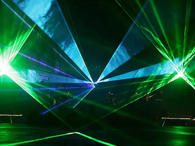 Lasershow - Noleggio effetti speciali per eventi, spettacoli