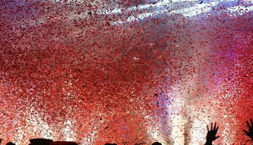 Lancio coriandoli blaster Co2