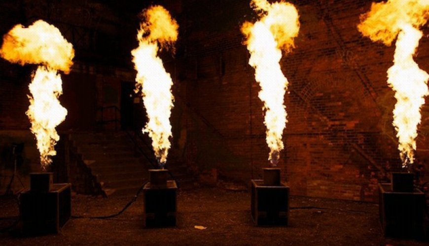 Macchine fiamme reali - flame machine Macchine fiamme reali - flame machine