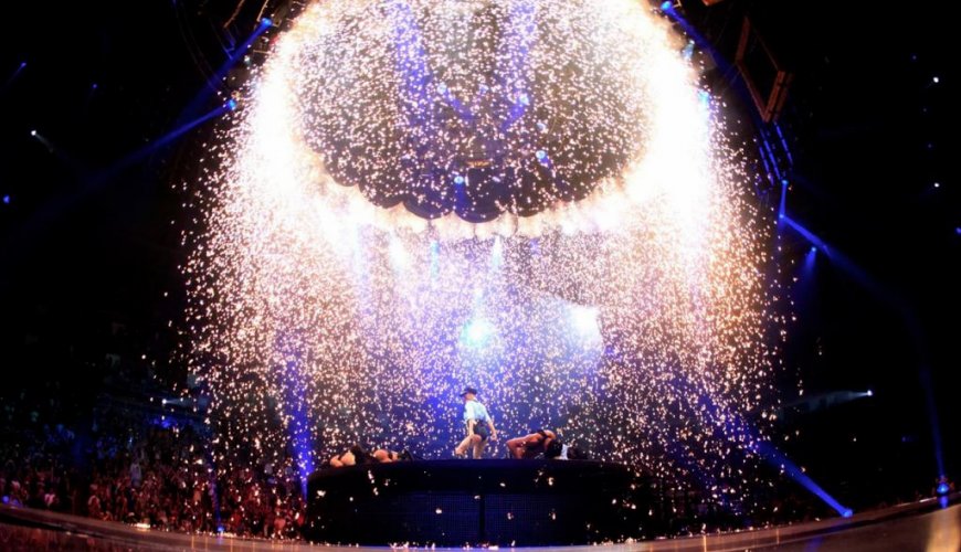 Effetti pirotecnici da palco