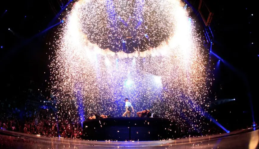 Effetti pirotecnici da palco