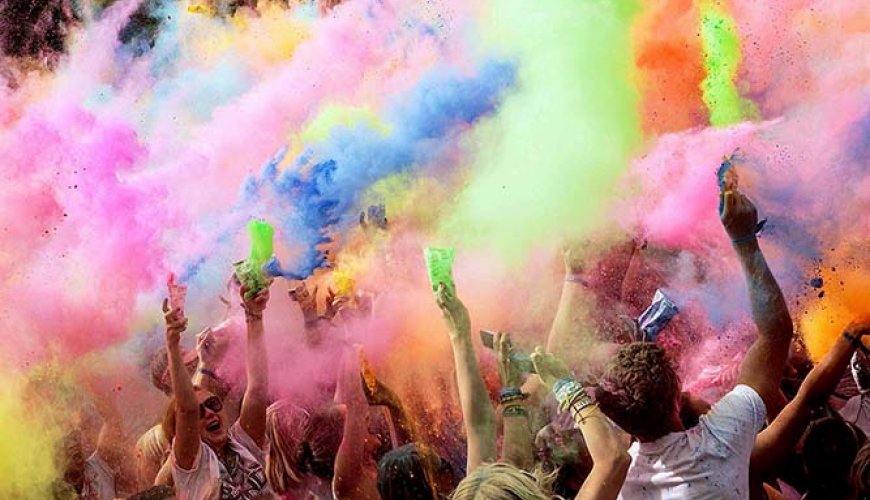 Holi party - Festa dei colori - polveri colorate