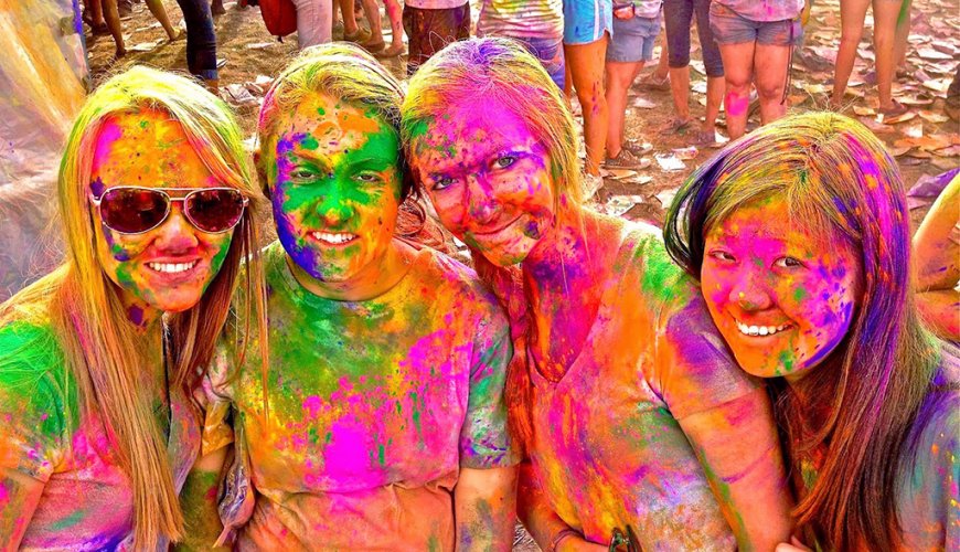 Holi party - Festa dei colori - polveri colorate