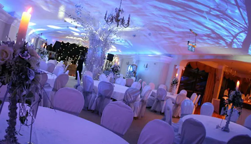 Proiezioni scenografiche per matrimonio