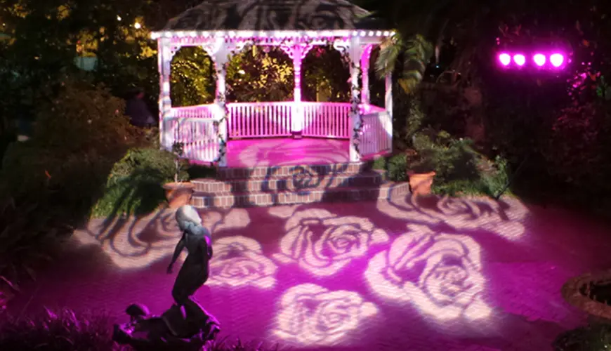 Proiezioni luminose per matrimoni