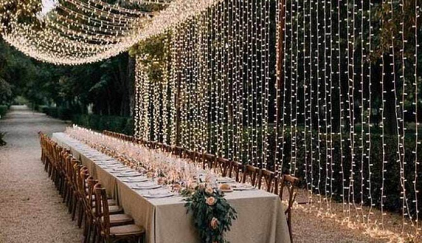 Luminarie, tende, sfere, cieli stellati e alberi luminosi per matrimonio Luminarie, tende, sfere, cieli stellati e alberi luminosi per matrimonio