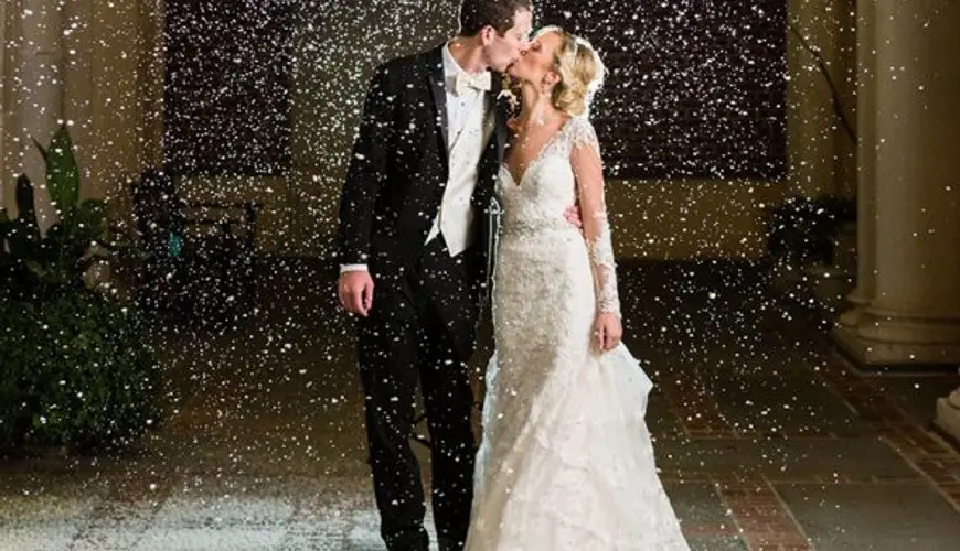 Effetto neve matrimonio