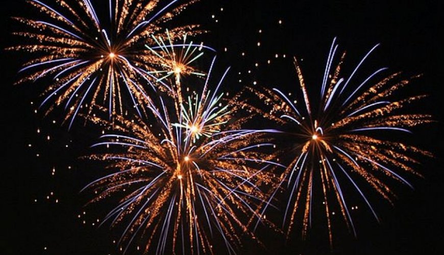 Spettacoli pirotecnici aerei e fuochi d'artificio