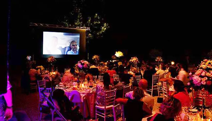 Maxi schermo da retro proiezione