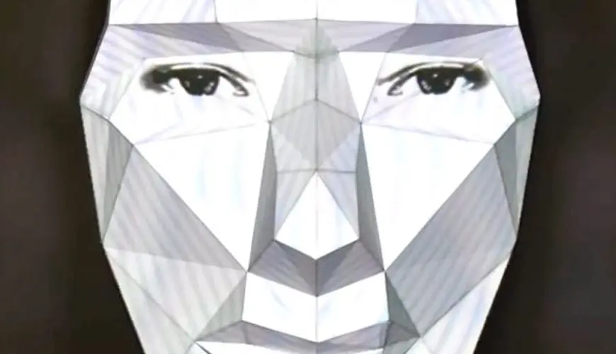 Video mapping struttura volto