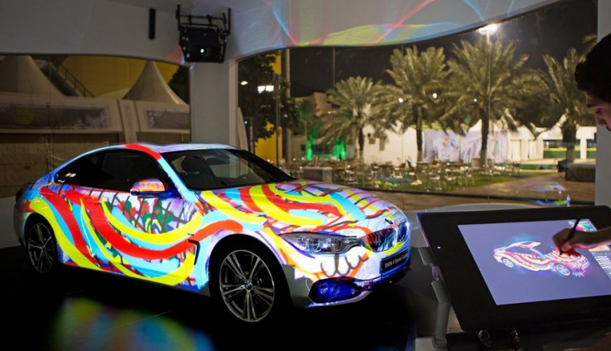 Video mapping auto Video mapping auto
