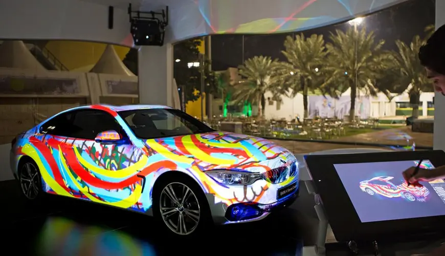 Video mapping auto
