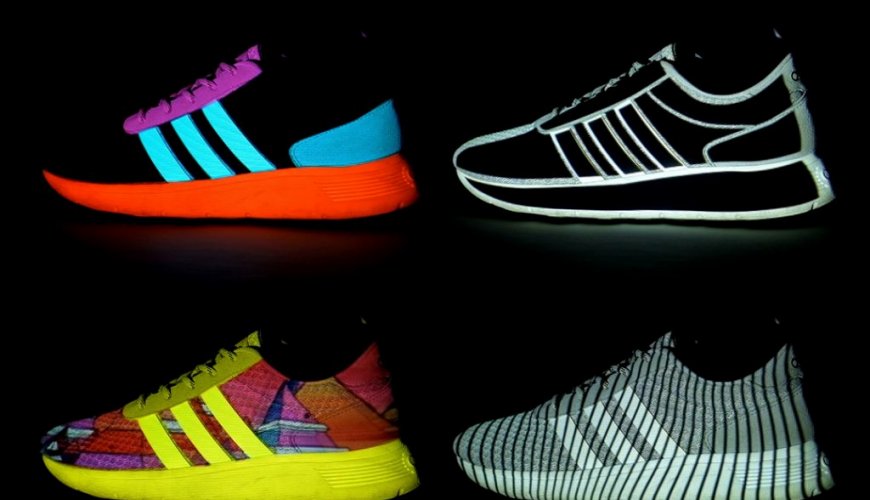 Video mapping shoes Video mapping shoes