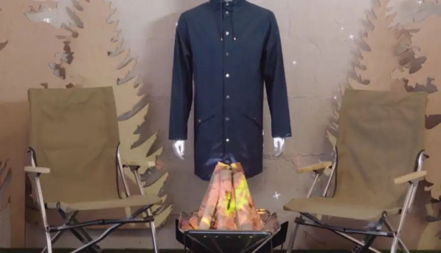 Video mapping vetrina negozio