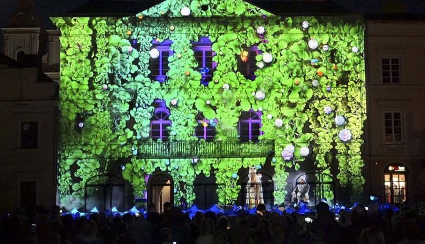 Video mapping architetturale Video mapping architetturale