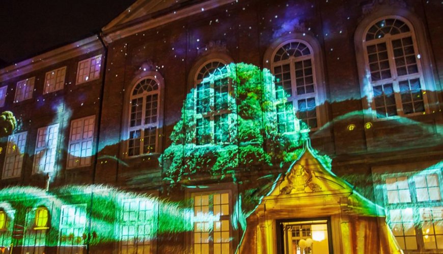 Video mapping architetturale Video mapping architetturale