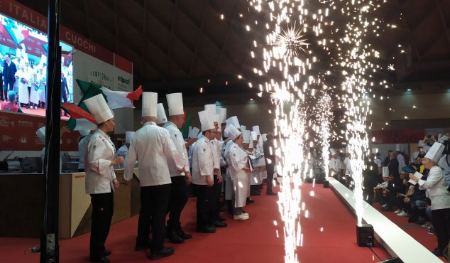 FIC Federazione Italiana Cuochi - Fontane luminose