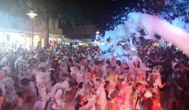 Street fest e schiuma party