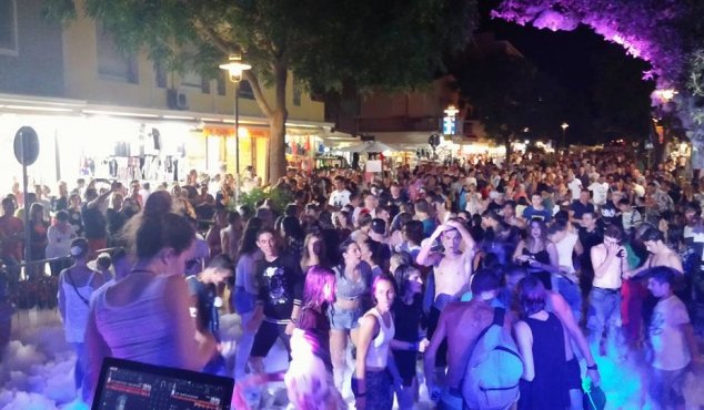 Street fest e schiuma party
