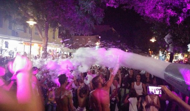 Street fest e schiuma party