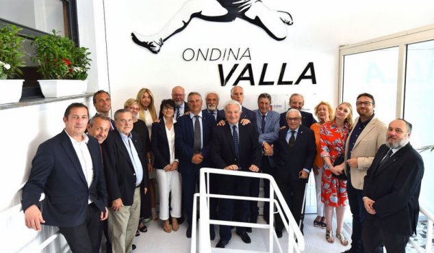 Inaugurazione palazzina Ondina Valla - Giovanni Malagò