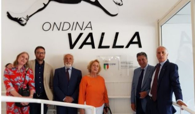 Inaugurazione palazzina Ondina Valla - Giovanni Malagò