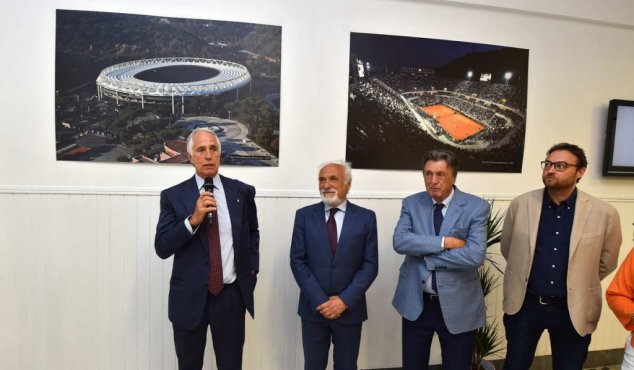Inaugurazione palazzina Ondina Valla - Giovanni Malagò