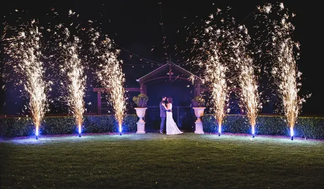 Fontane e effetti pirotecnici