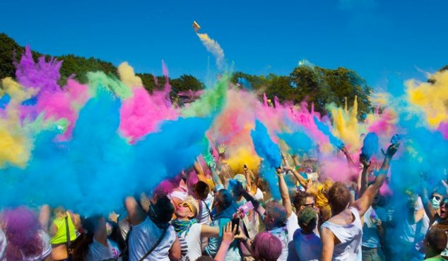 Holi party