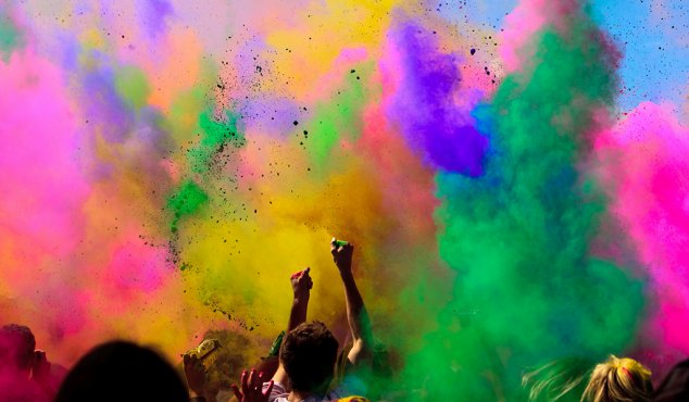 Holi party