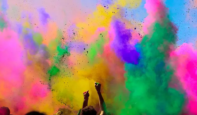 Holi party