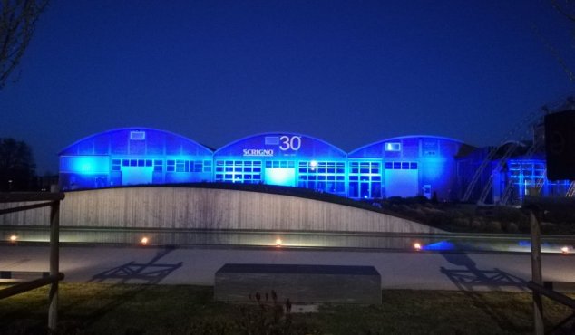Illuminazione architetturale per eventi